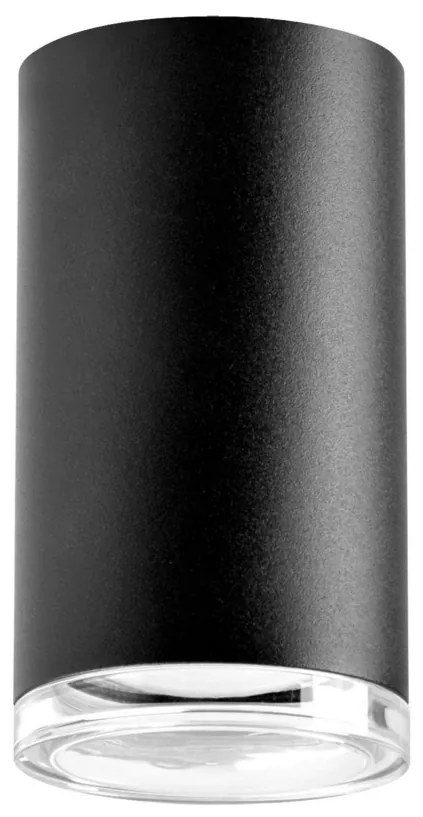 LED RGBW stmievateľné kúpeľňové bodové svietidlo TURYN 1xGU10/6,5W/230V IP44 čierne