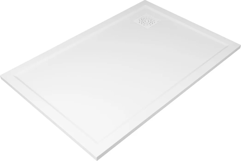 Gelco Gelco, XENA vanička z liateho mramoru, obdĺžnik 120x80cm, biela, HX12080