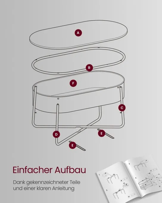 Konferenčný stolík LCT222B56