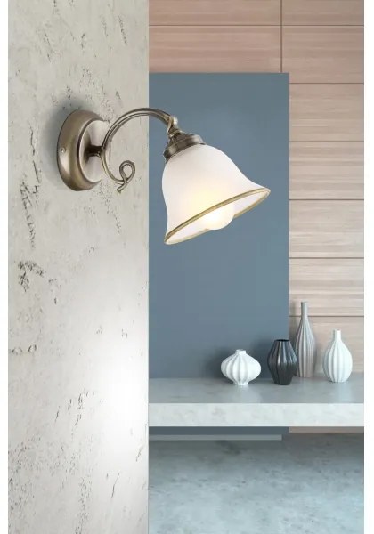 Globo 60208W - Nástenné svietidlo ODIN 1xE27/60W/230V