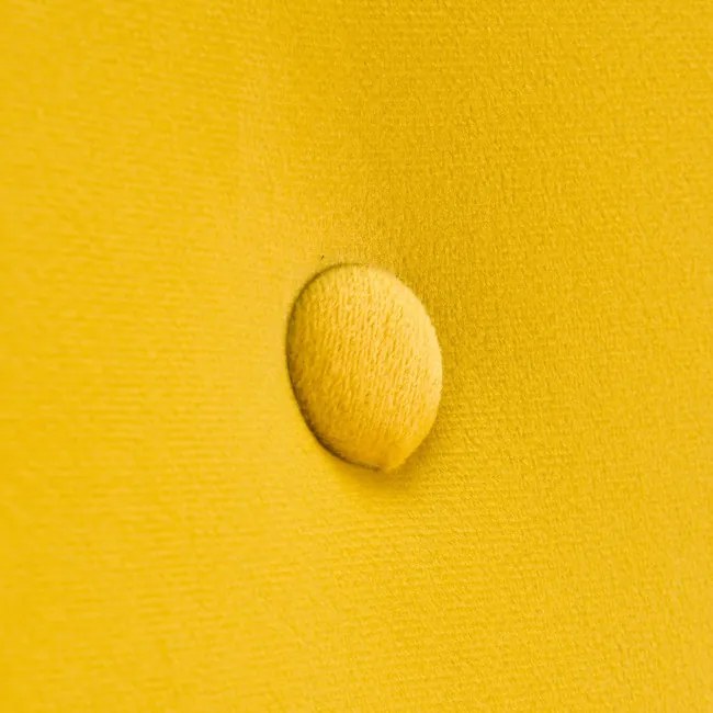 Kreslo MOSS zamatové žlté SS22 925829