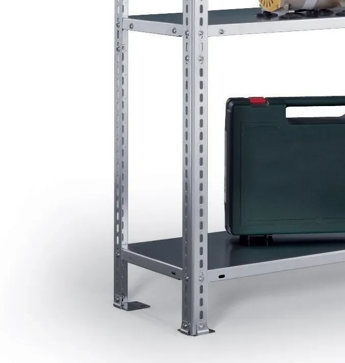 META Policový regál FIX, 100 kg, 2000 x 1000 x 500 mm, základný regál