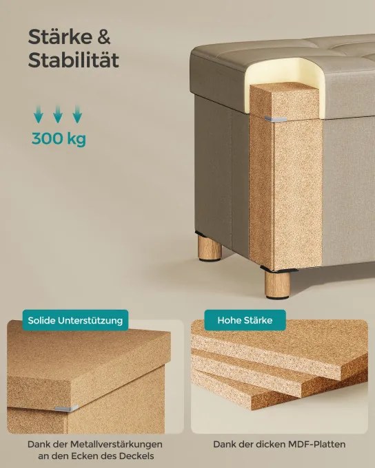 Lavička s vekom LSF018K11