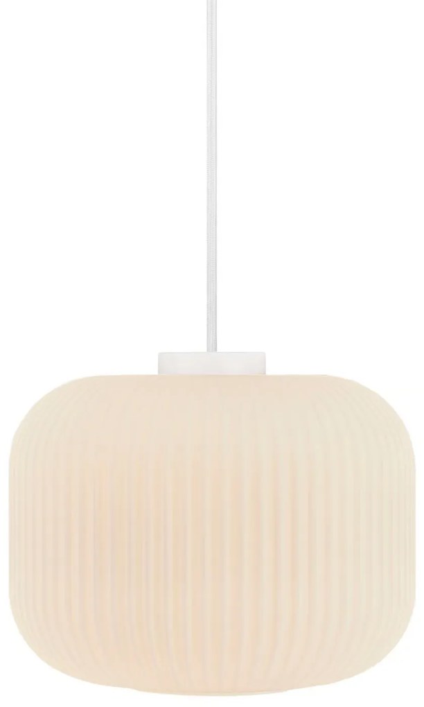 Nordlux Závesný luster z opálového skla Milford pre žiarovku E27 ø30cm 46583001
