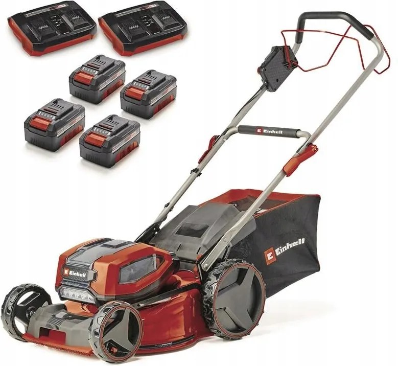 Einhell Akumulátorová Kosička Gp-cm 36/47 S Bl 4×4,0Ah 3413310 Napájacie Zdroje