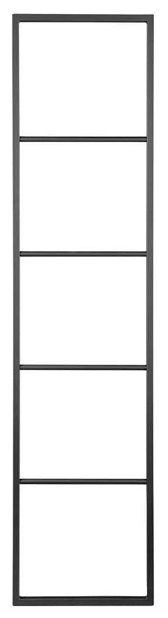 Matne čierny rebrík na uteráky Ska – Sapho