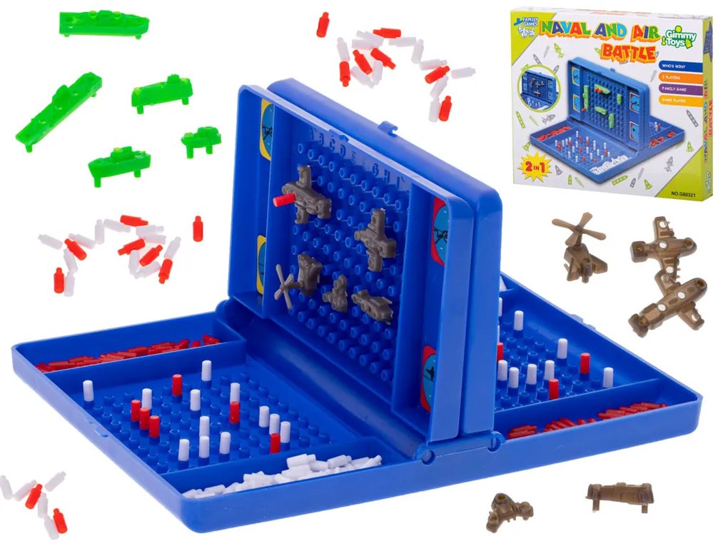 KIK Puzzle hra námorná bitka v lodiach