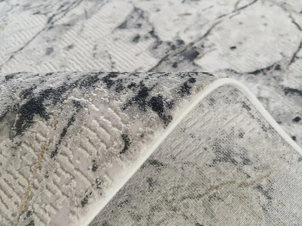 BE Koberec Creante 19141 GREY – sivý obdĺžnikový Rozmer: 160x230 cm