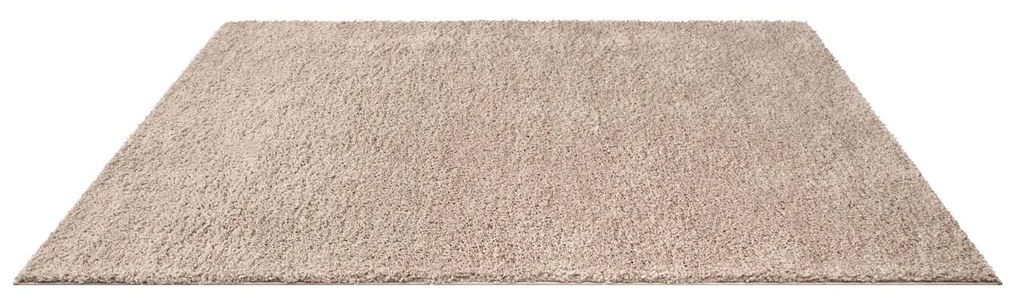 Dekorstudio Shaggy koberec CITY 500 svetlo hnedý Rozmer koberca: 133x190cm