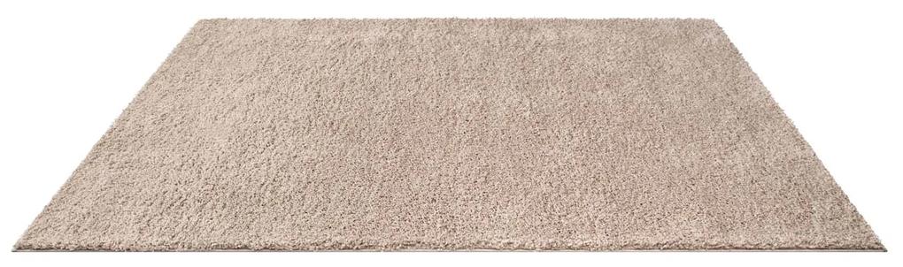 Dekorstudio Shaggy koberec CITY 500 svetlo hnedý Rozmer koberca: 200x200cm