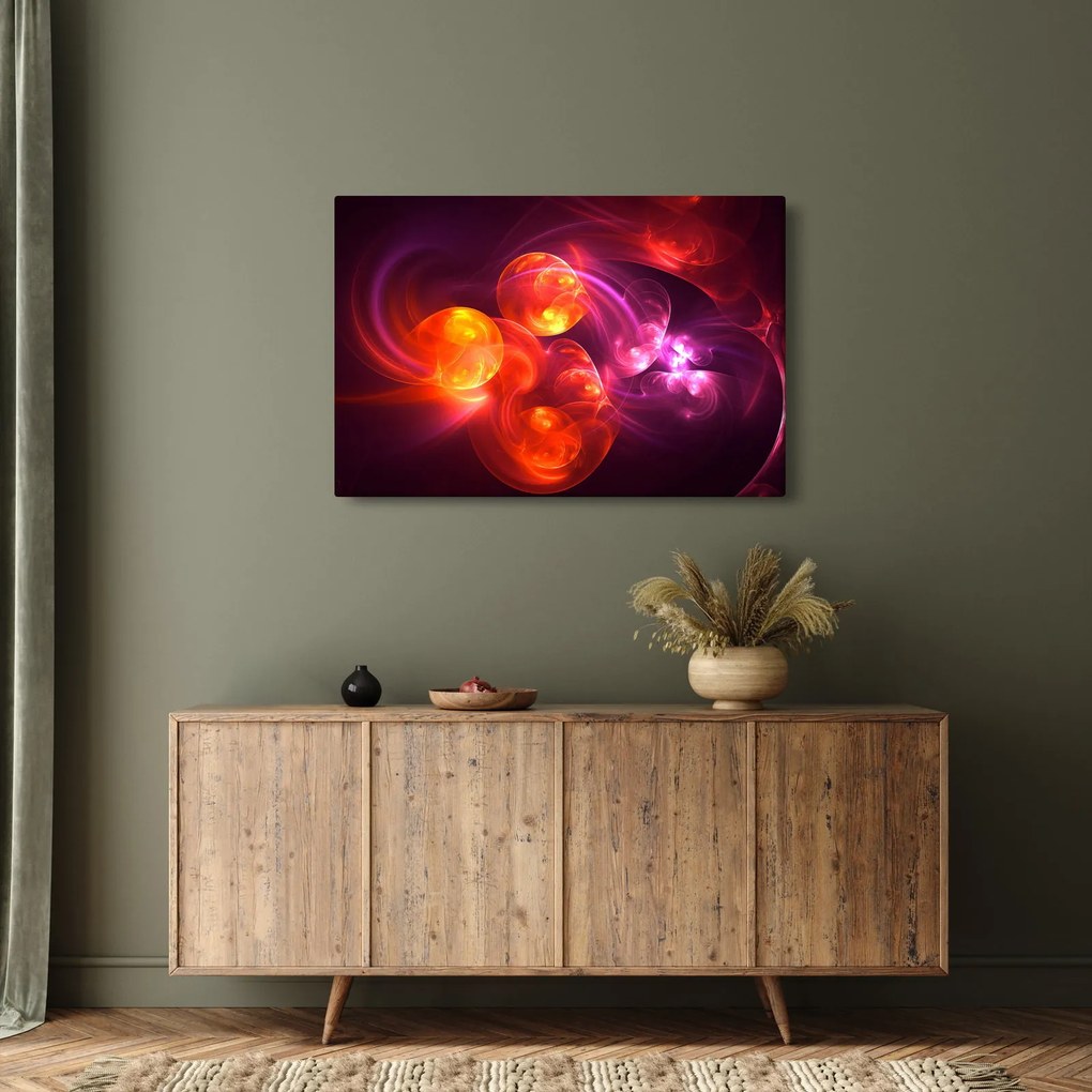 Obraz modernej abstrakcie (90x60 cm)
