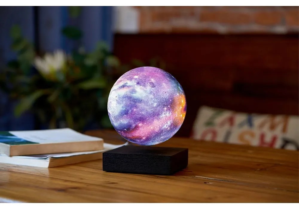 Čierna stolová levitujúca lampa Gingko Galaxy