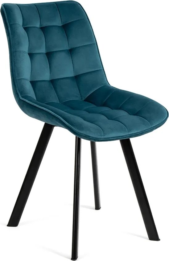 Noela Zamatová jedálenská stolička BELLA tyrkysová