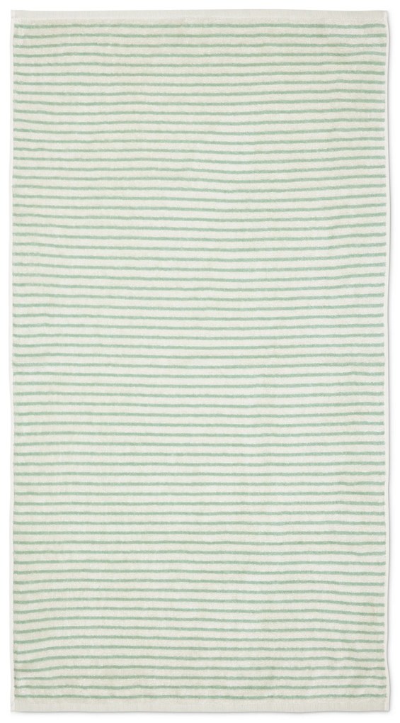 Prúžkovaná osuška, zelená