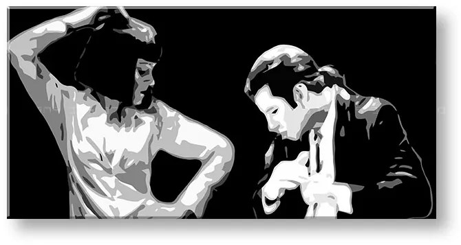 POP Art obraz Pulp Fiction | rôzne rozmery
