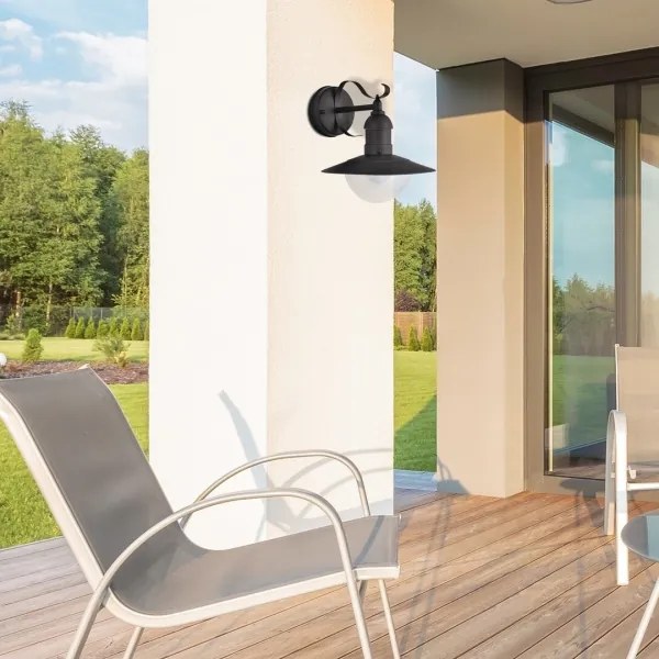 Rabalux 8680 - Vonkajšie nástenné svietidlo OSLO 1xE27/60W/230V IP44