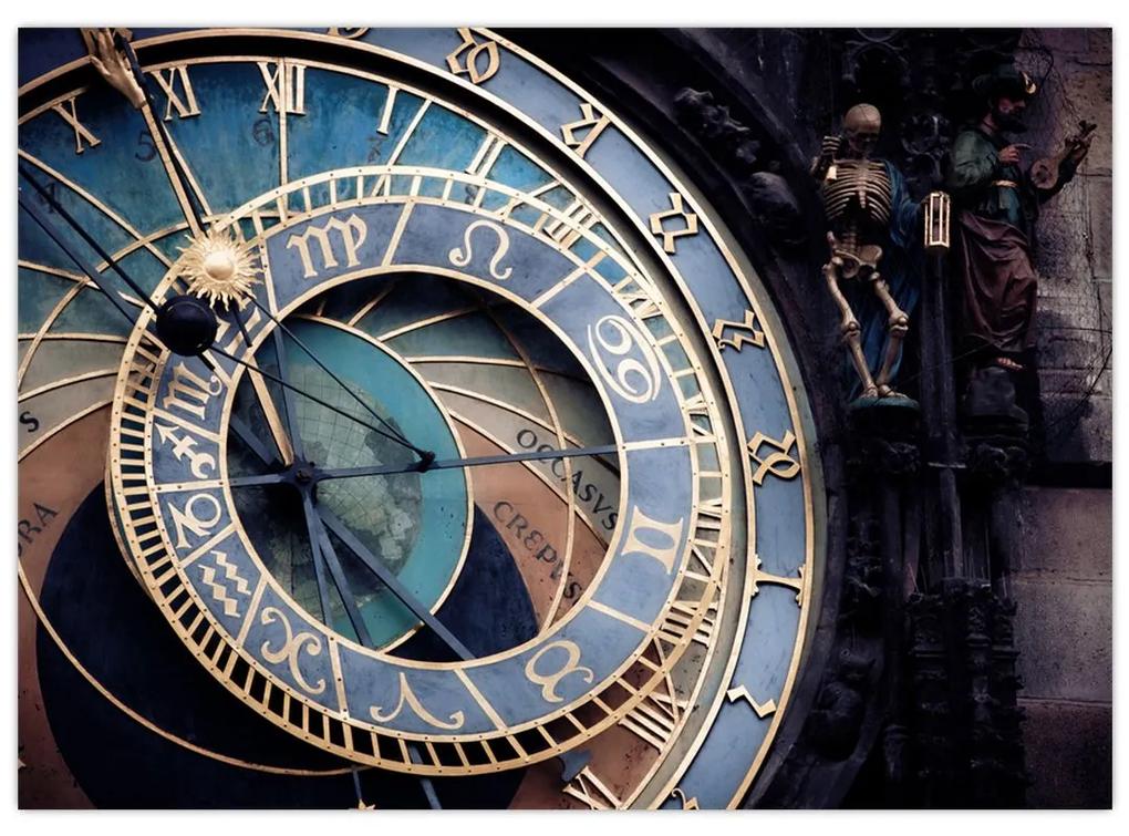 Obraz - Orloj, Praha (70x50 cm)