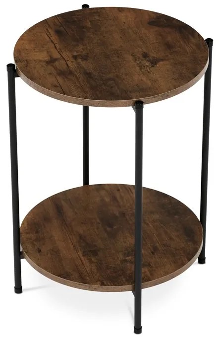 Autronic BONTEC Odkladací stolík 44x44cm, mdf, divoký dub, CT-G1005 OAK Farba: Prírodné