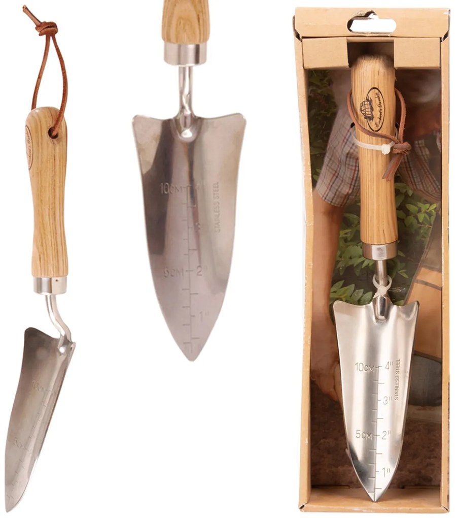 Záhradná lopatka Garden, hnedá