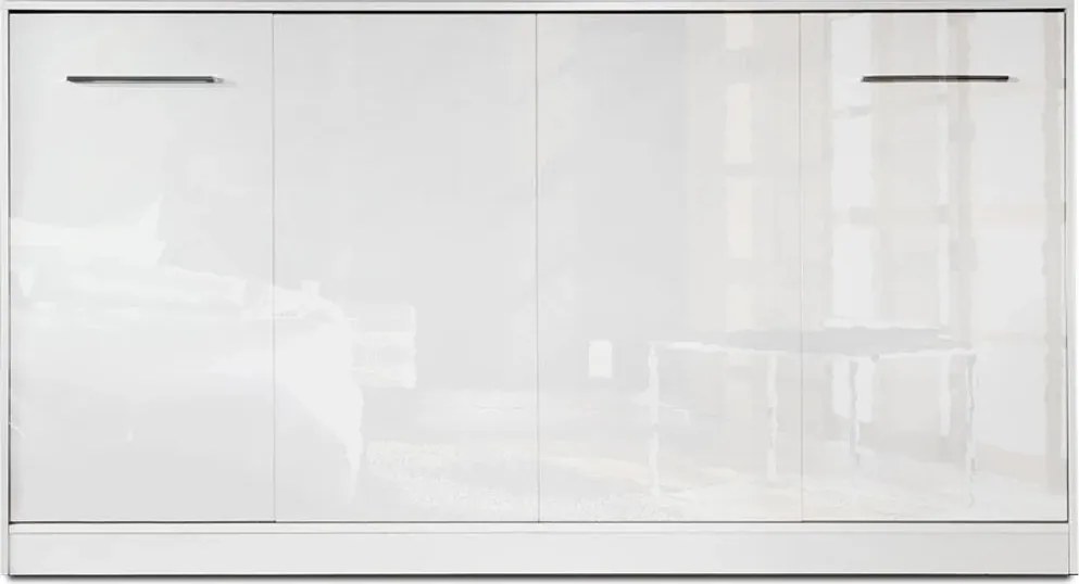 Pohovka Basic 90x200 horizontálna - biely lesk