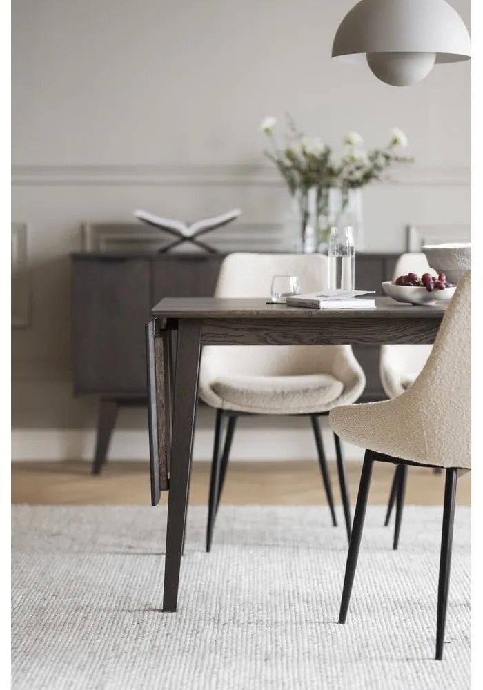 Rozkladací jedálenský stôl z dubového dreva 120x80 cm Filippa - Rowico