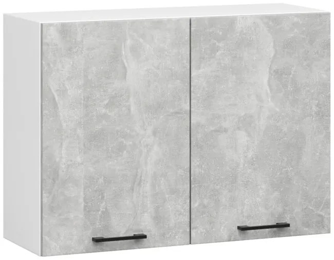 Kuchynská linka OLIWIA 2.4 m betón / biela