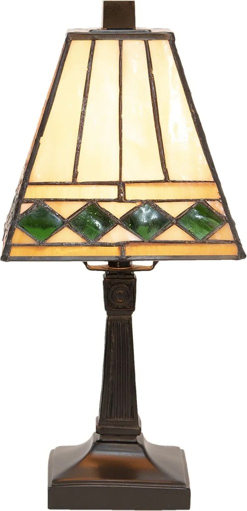 Stolná lampa Tiffany Pyramid - Ø 20*30 cm