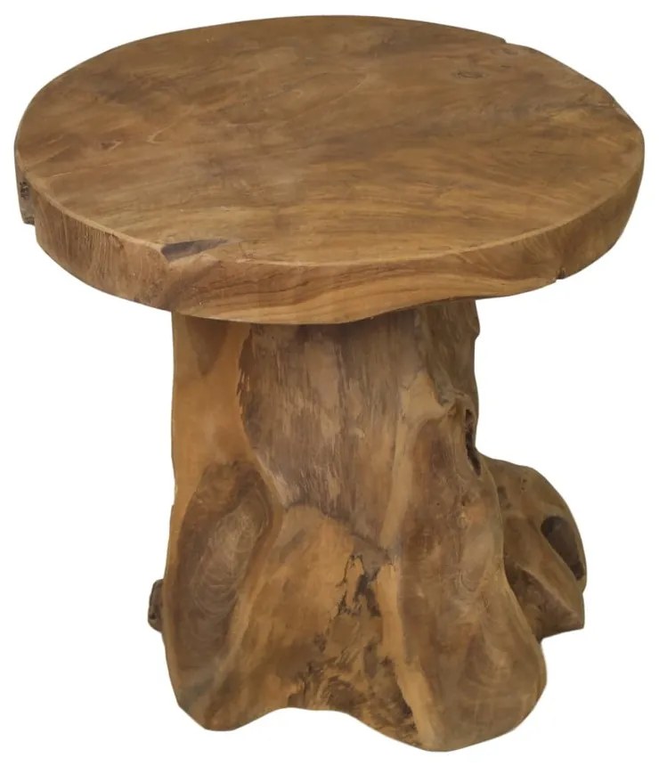 Odkladací stolík z teakového dreva HSM collection Kruk Root
