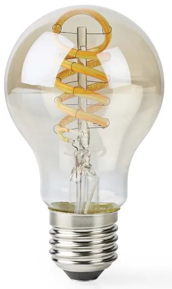 Nedis WIFILRT10A60 - LED Stmievateľná žiarovka A60 E27/4,9W/230V Wi-Fi 1800-6500K