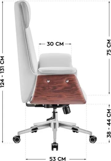 Kancelárska stolička Boss 8.2 sivá