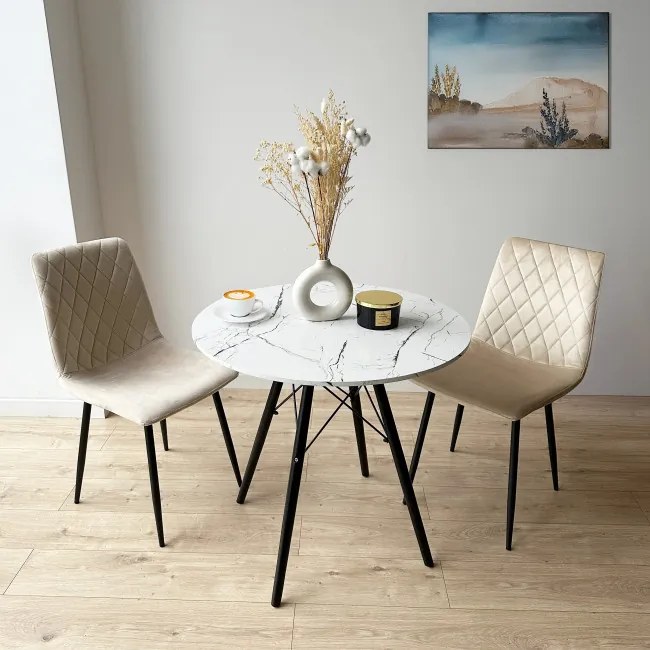 Jedálenský stôl PARIS biely