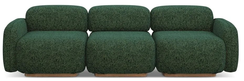 Tmavozelená pohovka 270 cm Ailani – Makamii