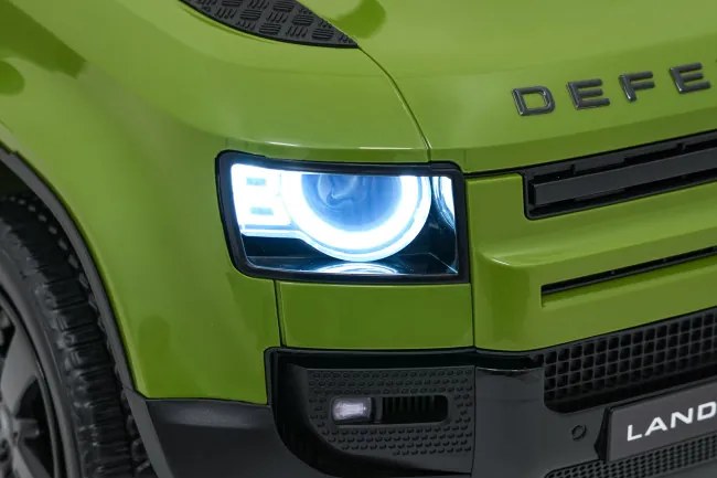 Elektrické autíčko Land Rover Defender zelené