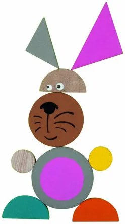 Magnetické puzzle – ZOO