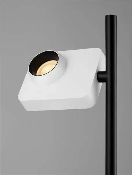 LED stmievateľný biela stojaca lampa Kedros