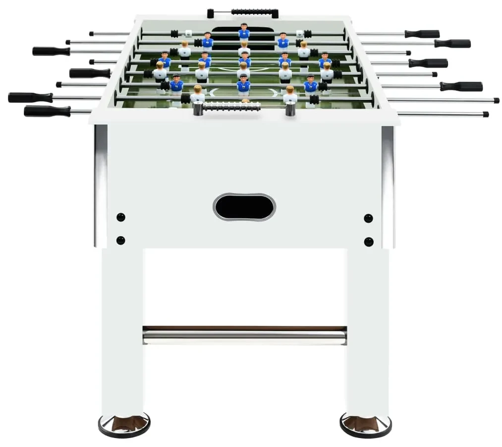 Stolný futbal oceľ 60 kg 140x74,5x87,5 cm biely