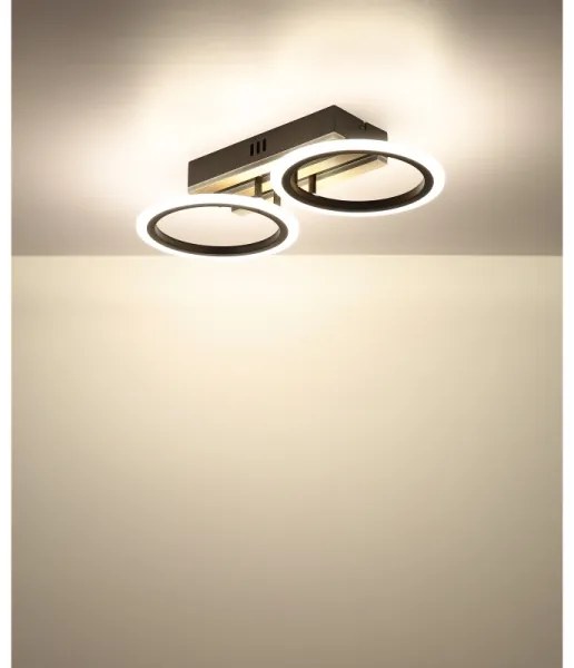 Globo 67360D2 - LED stropné svietidlo BLEVINS 15W/230V 3000/4200/6000K