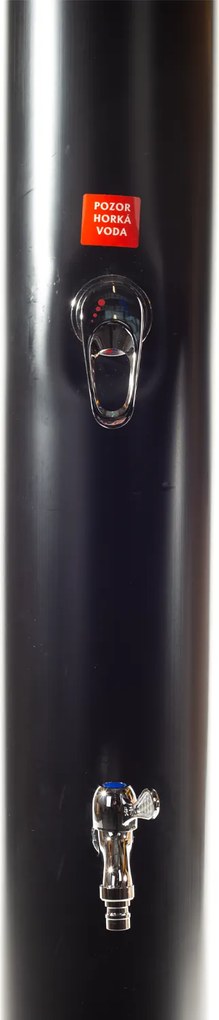 Solárna sprcha Hawaj Uno 38 l s dlhou hlavicou čierna