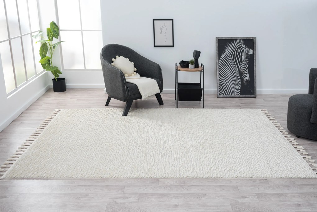 My Flair, Kusový koberec Moroccan Dreaming weiß, 200x290, biela, obývacia izba