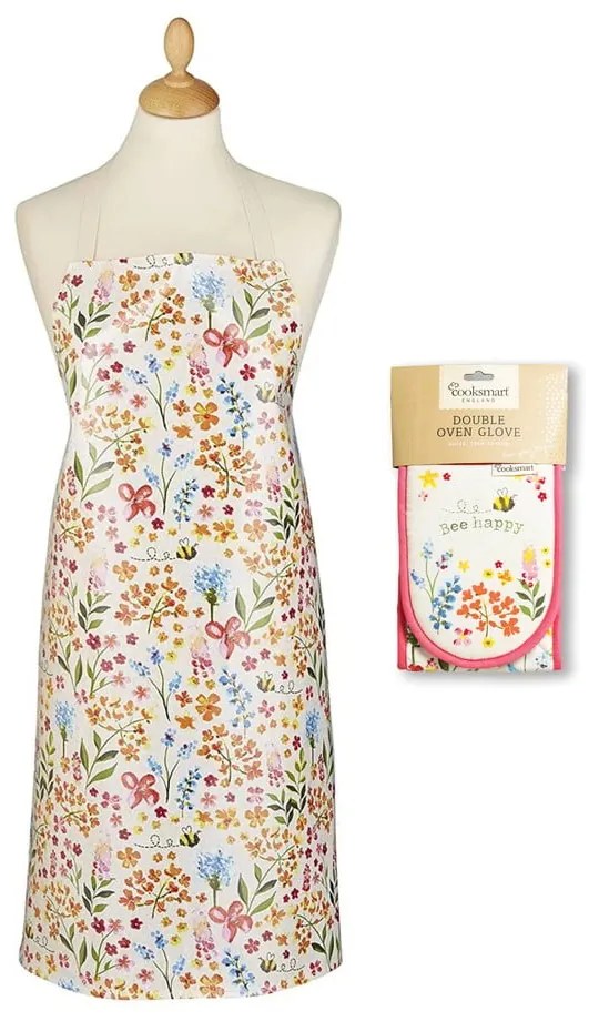 Zástera a chňapka v súprave 2 ks Bee Happy – Cooksmart ®