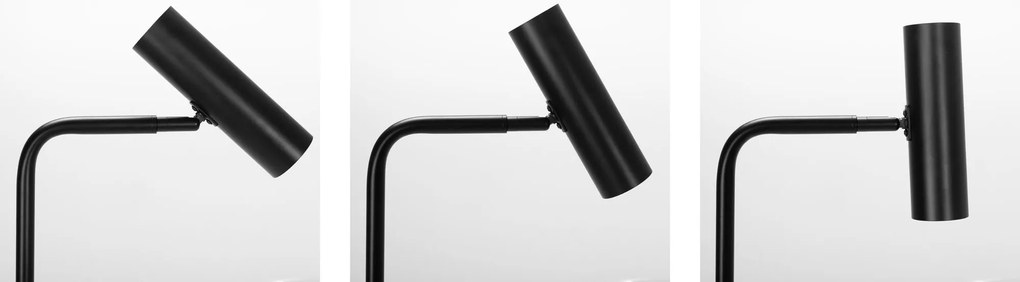 Toolight Toolight, LED podlahová lampa APP965-1F, čierna matná, OSW-04050