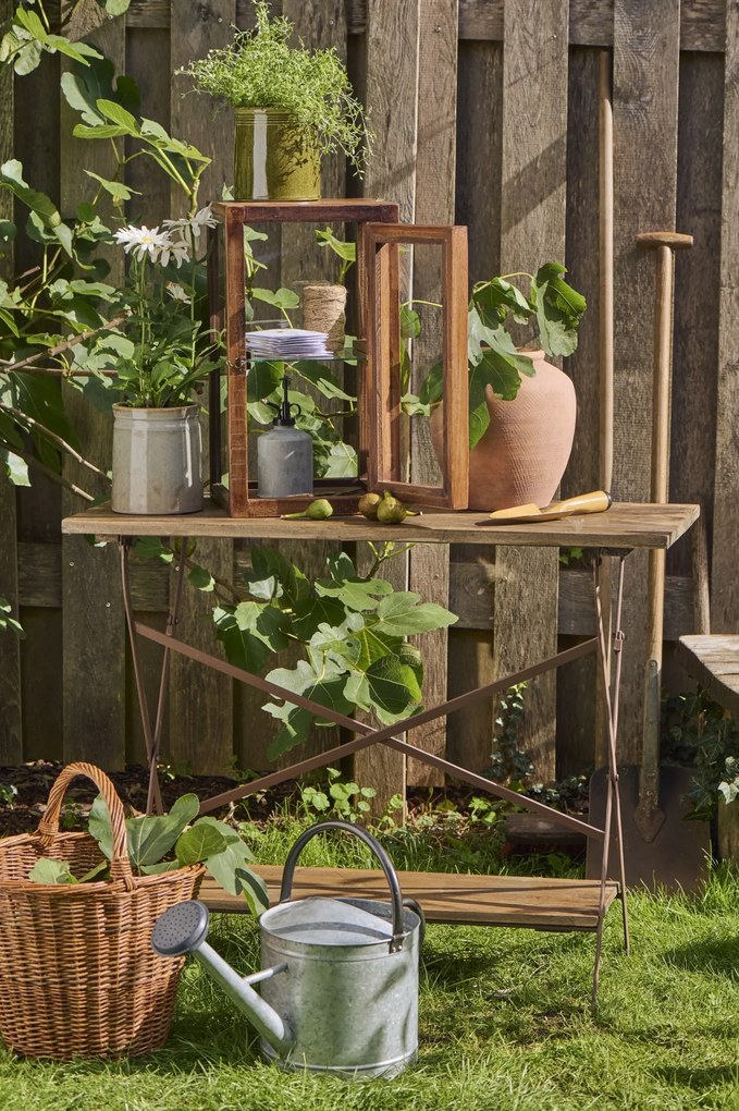 Ib Laursen Keramický obal na kvetináč s uškami Green 15 cm