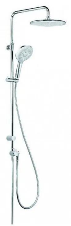 KLUDI Freshline Dual Shower System, sprchová súprava bez batérie, chróm, 6709005-00