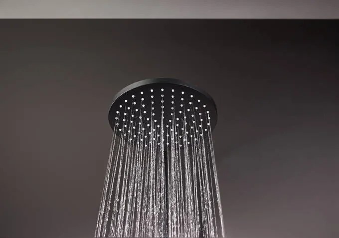 Hansgrohe Vernis Blend, hlavová sprcha 200 1jet EcoSmart, matná čierna, HAN-26277670