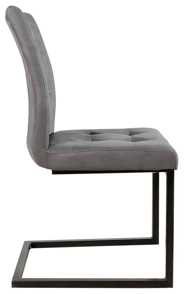 Stolička konzolová Oxford šedá liatina