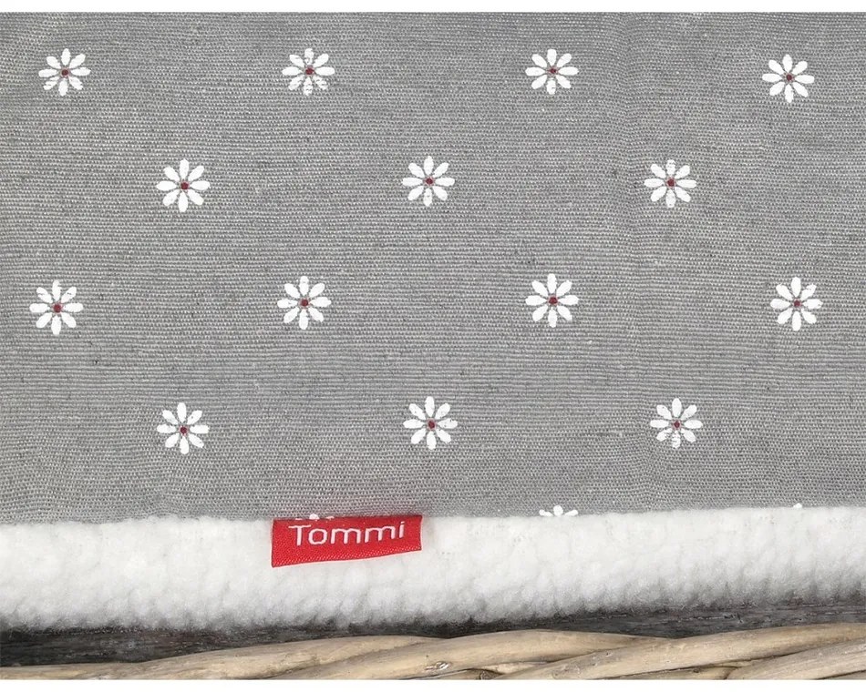 Tommi Prútené kanape pre psov Provence, 90 x 54 x 35 cm