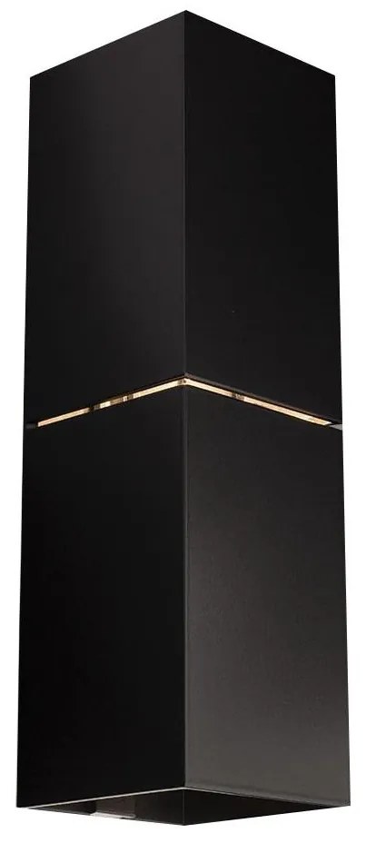 Shilo 4408 - Nástenné svietidlo NEMURO 1xG9/10W/230V čierna