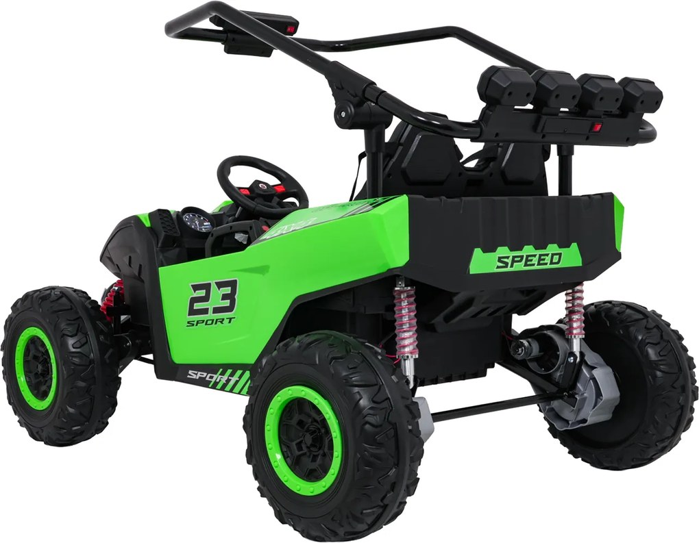 Ramiz Elektrická bugina TURBO 23 pre deti zelená