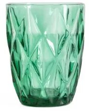 Sada štyroch pohárov LUNO zelená 748196 280 ml (4 ks)