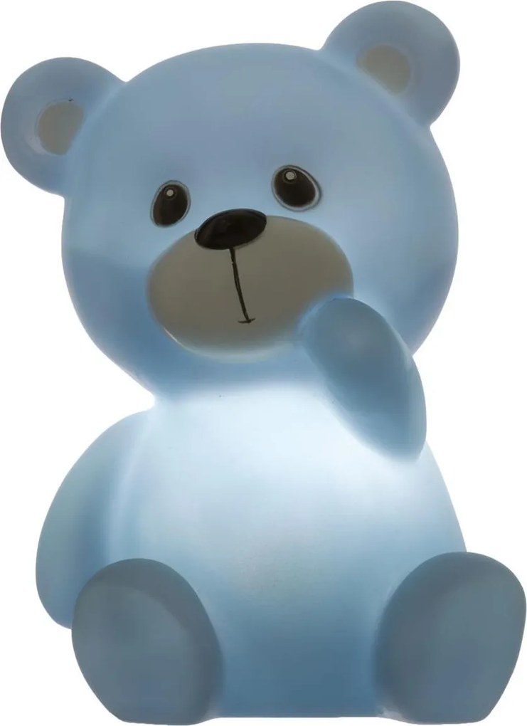 LED lampička TEDDY modrá